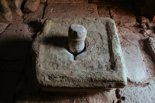 Offerritual i Angkor Wat Temple i Kambodja i Asien — Stockfoto