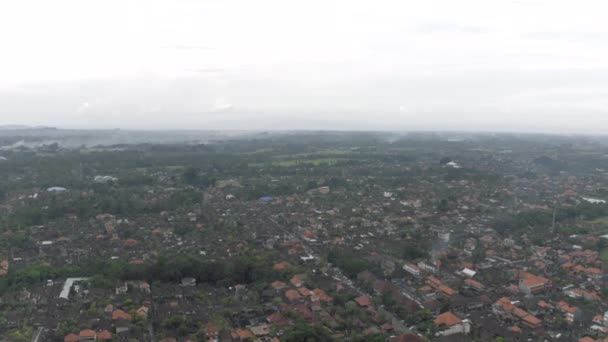 Ubud Bali île Indonésie Drone shot 4K — Video