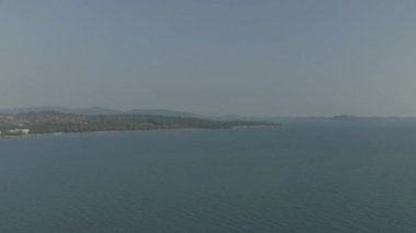 Kamboçya 'da doğa ve binalar zaman ayarlı insansız hava aracı 4K