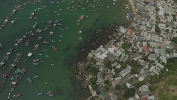 Téléphérique funiculaire sur l'île de Phu Quoc à l'île d'ananas Hon Thom au Vietnam — Video