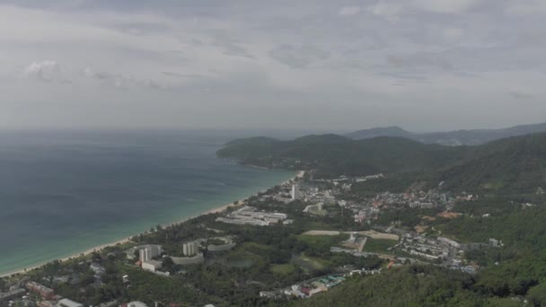 Phuket Island City vie, Voitures et Vélos circulation en Thaïlande 