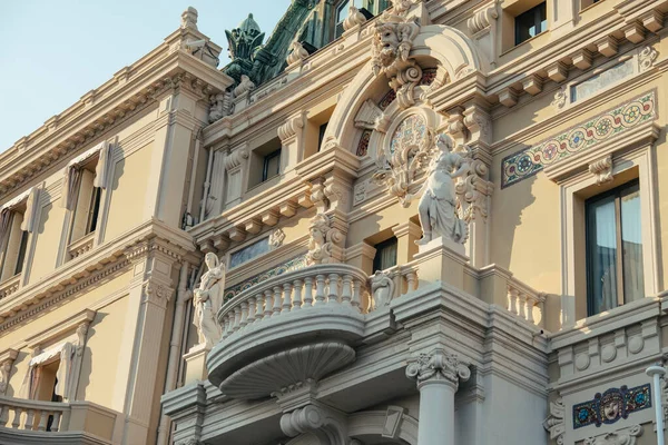 Monte Carlo Kasino och Histotiska byggnader i Monaco — Stockfoto