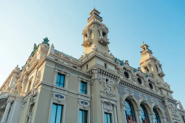 Monte Carlo Kasino och Histotiska byggnader i Monaco — Stockfoto