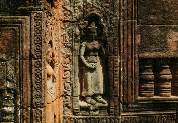 Kamboçya 'daki Angkor Wat Tapınağı Asya' daki Siem Reap şehri yakınlarında. — Stok fotoğraf