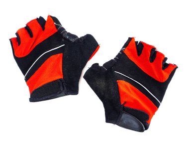 Black Bicycle gloves clipart