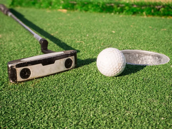 ミニゴルフ ゲーム — ストック写真