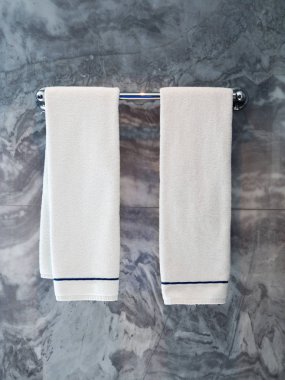 temiz beyaz havlular