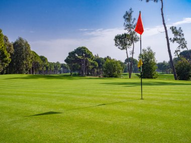 Kırsalda golf sahası