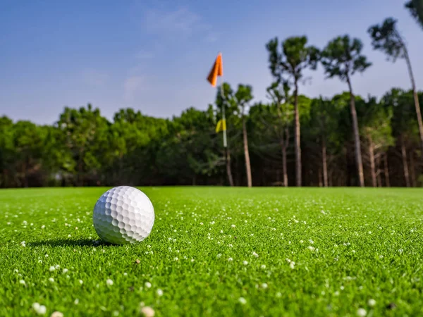 Terrain de golf à la campagne — Photo