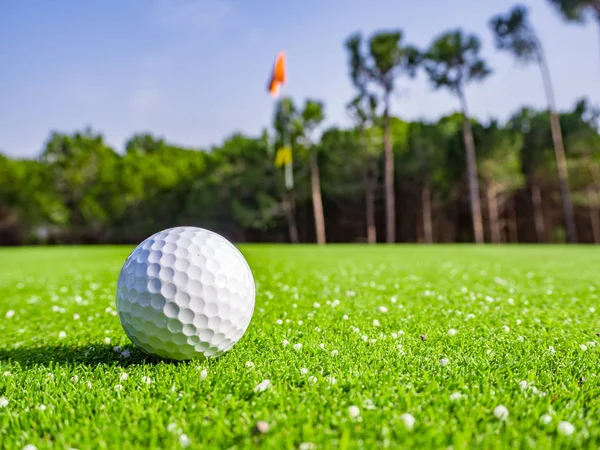 Golf course in the countryside — Stock Photo, Image