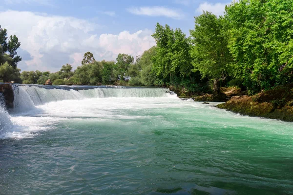 Manavgat waterfall Antalya — Stockfoto