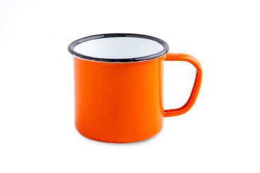 Enamel kamp kupası.