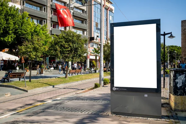 Blank billboard mockup — Stock Photo, Image