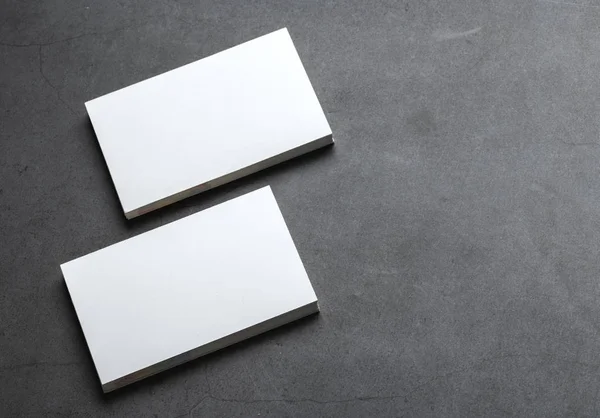 Empty business cards — Stock Photo, Image