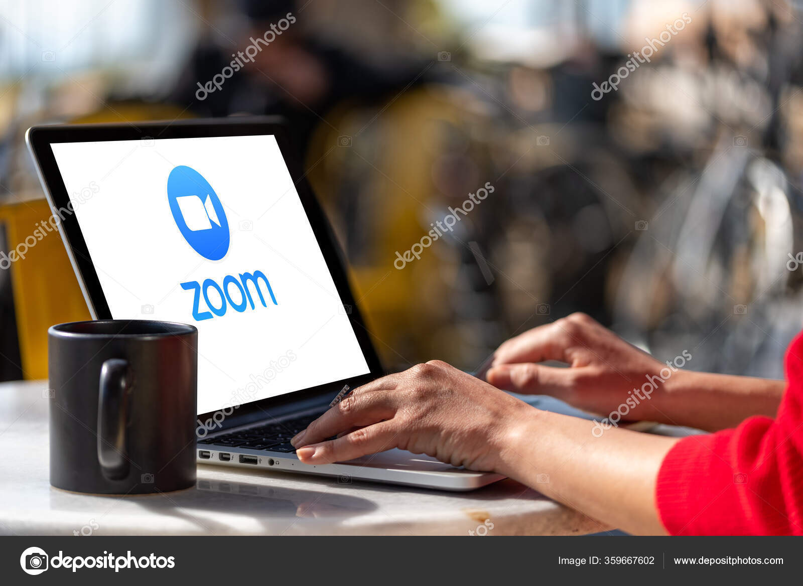 Antalya Turkey March 2020 Laptop Showing Zoom Cloud Meetings App Stock Editorial Photo C Yalcinsonat1 359667602