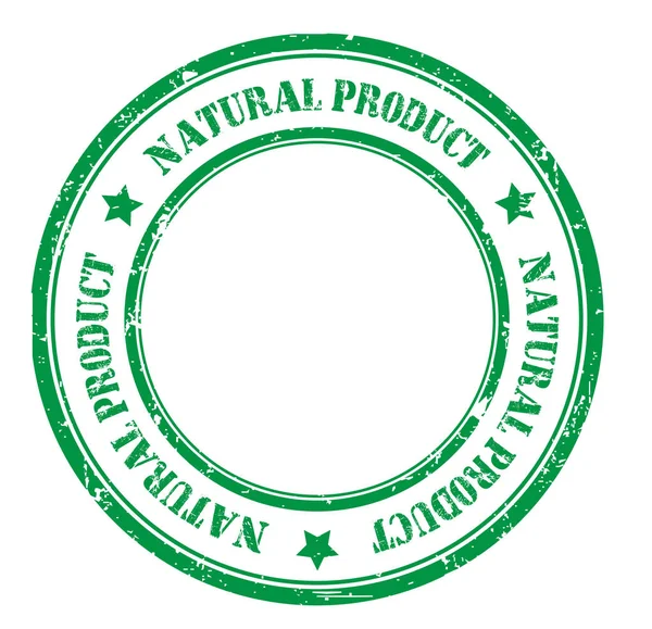 Sello Grunge Producto Natural Ilustración Vectorial — Vector de stock