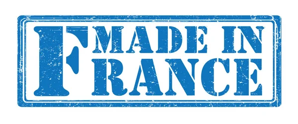 Carimbo Grunge Made France Ilustração Vetorial — Vetor de Stock