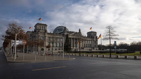 Edificio Del Reichstag Sede Del Parlamento Alemán Berlín Alemania — Foto de Stock