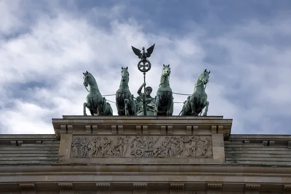 Bradenburger Tor Ciudad Berlín Alemania —  Fotos de Stock