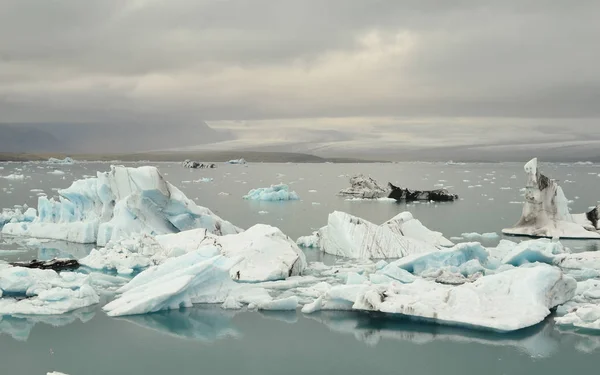 Ledová laguna na Islandu. — Stock fotografie