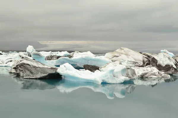 Ledová laguna na Islandu. — Stock fotografie