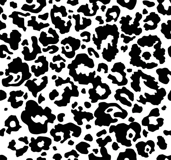 Seamless leopard pattern — Stock Vector