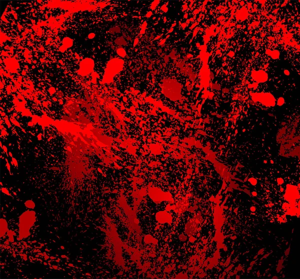 Fondo Vector Abstracto Con Salpicaduras Sangre — Vector de stock