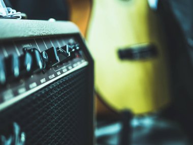 eski vintage retro ses gitar teçhizat topuzu