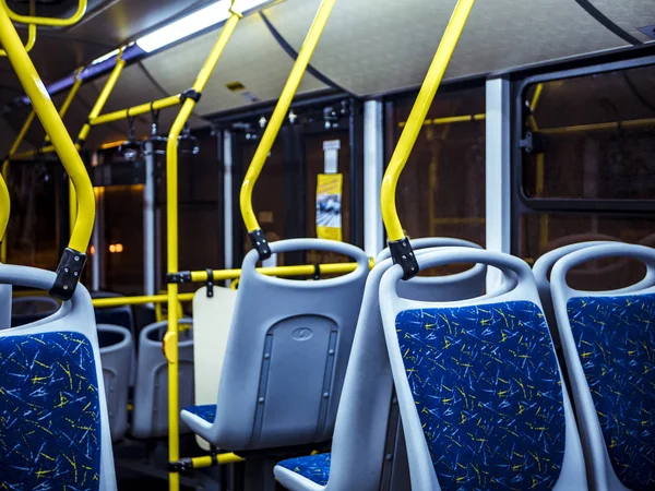 Night Bus View — Stock Photo, Image