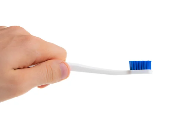 Simple Color Toothbrush Isolated White Background — Stock Photo, Image