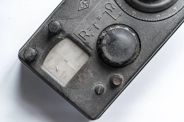 Макро знімок пилу на старій старовинній поверхні речей — стокове фото