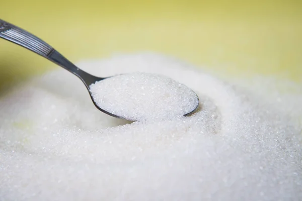 Ansicht des Zuckerlöffels von oben. — Stockfoto