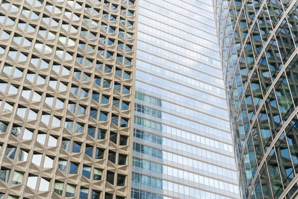 Edificios Oficinas Gran Altura Distrito Financiero Dfense París Francia —  Fotos de Stock