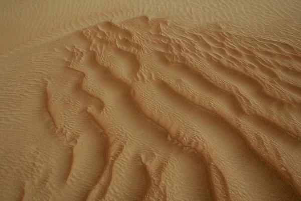 Sanddünen Wüste Dubai Dubai Vereinigte Arabische Emirate Naher Osten — Stockfoto