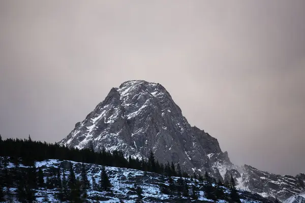 Vista Panorámica Cima Montaña Kananaskis Alberta —  Fotos de Stock