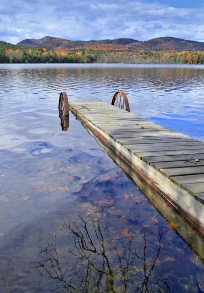 Poke Moonshine Mountain Far Shoreline Long Pond — Stock Photo, Image