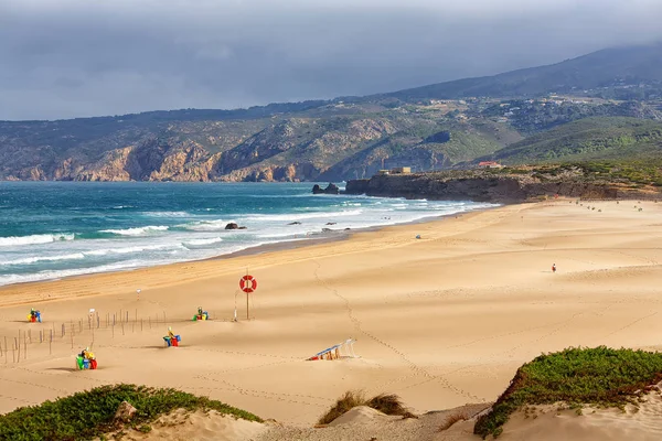Guincho 海滩在卡斯卡伊斯 大里斯本 葡萄牙 — 图库照片