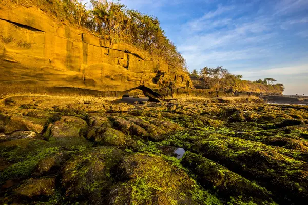 Västra Kusten Balian Beach Bali Indonesien — Stockfoto