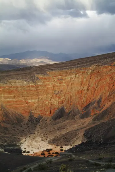 Cratera Ubehebe Parque Nacional Vale Morte — Fotografia de Stock