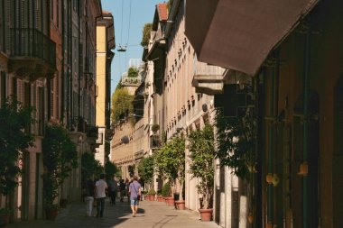 Brera, Milan bir sokak