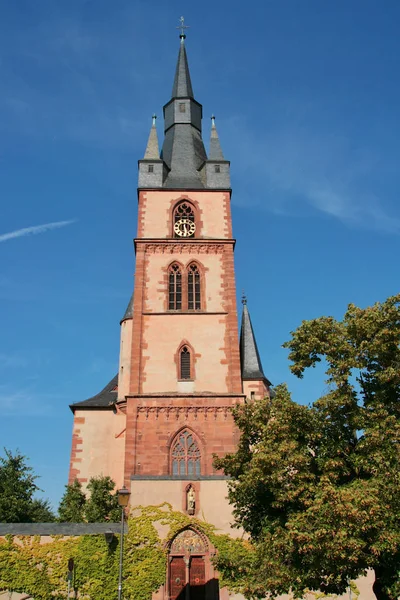 Iglesia en Kiedrich — Foto de Stock