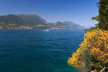 Manzara Lake Garda, İtalya