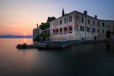 Punta San Vigilo Lake Garda, İtalya