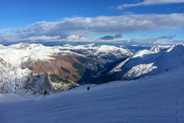 Skigebied Hintertux Glacier, Oostenrijk — Stockfoto