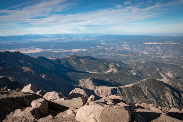 Колорадо пейзаж с пика Пайкс — стоковое фото