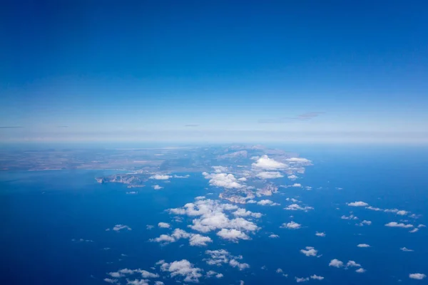 Vista aérea de Mallorca y Cap Formentor, Mallorca, España —  Fotos de Stock