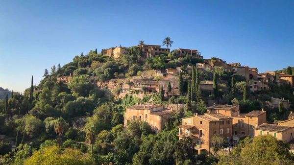 Scenic Visning Deia Den Baleariske Mallorca Mallorca Spanien Mod Blå - Stock-foto