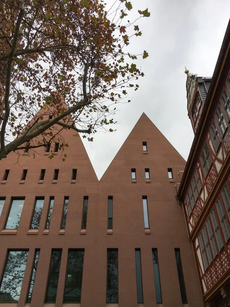 Francfort Sur Main Allemagne Novembre 2018 Stadthaus Maison Ville Côté — Photo