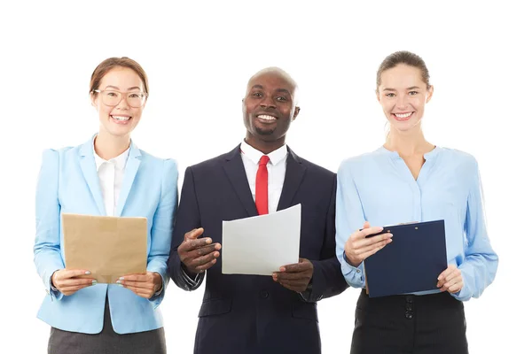 Equipe de negócios diversa — Fotografia de Stock