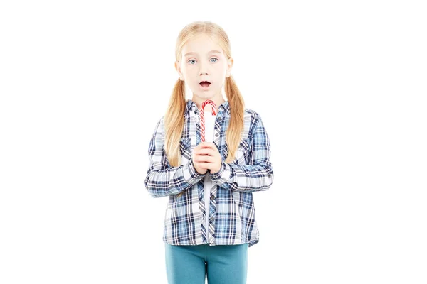 Söt liten blondin — Stockfoto